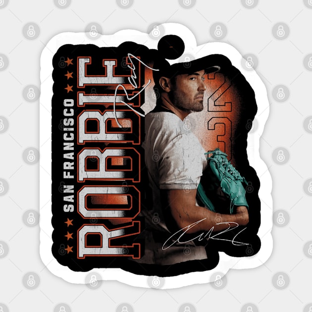 Robbie Ray San Francisco Profile Sticker by Jesse Gorrell